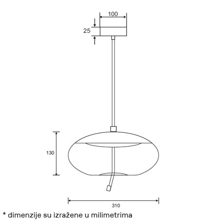 LUNA 302 - visilica koja stvara impresivan i elegantan izgled u vašem domu.
