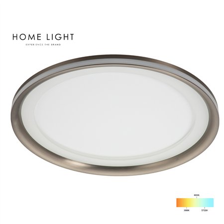 LUNA 325 PLAFONSKA SVETILJKA 45W 3000/4000/5700K SIVA