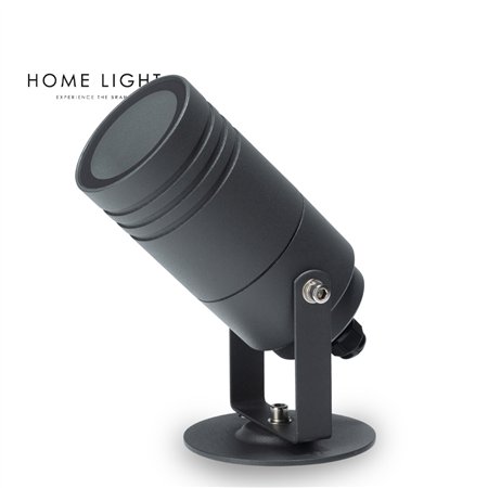 Ova spoljna spot lampa sa jednom GU10 sijalicom u antracit boji