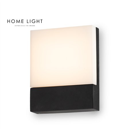 Crna LED zidna spoljna lampa sa snagom od 10W i temperaturom svetla od 4000K