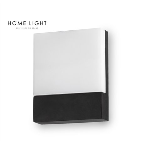 Crna LED zidna spoljna lampa sa snagom od 10W i temperaturom svetla od 4000K