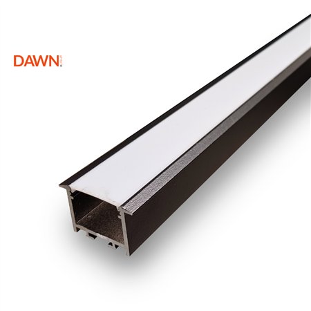 Aluminijumski nadgradni LED profil crne boje