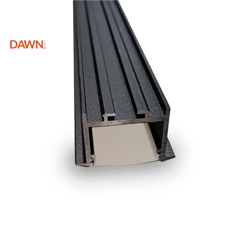 Aluminijumski nadgradni LED profil crne boje