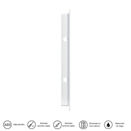 Revizioni otvor (revizija) L2025N za sakrivanje i jednostavnu inspekciju mernih uređaja