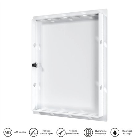 Revizioni otvor (revizija) L2025N za sakrivanje i jednostavnu inspekciju mernih uređaja