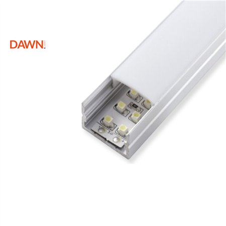 Aluminijumski nadgradni sivi komplet LED profil dubine 10 mm