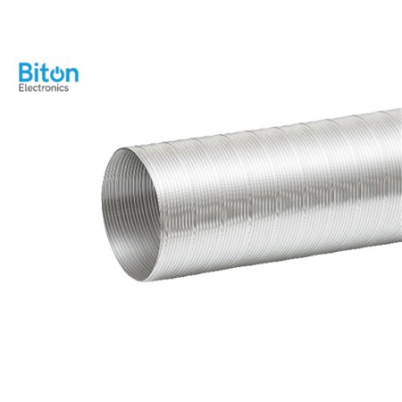 Aluflex crevo SEMIDEC je vrhunsko fleksibilno crevo izrađeno od jednog sloja valovitog aluminijuma.