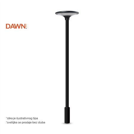 Solar LED ulična i parkovska svetiljka od 20W.