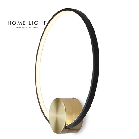 VESTA 657 ZIDNA LAMPA 10W 3000K CRNA/MESING