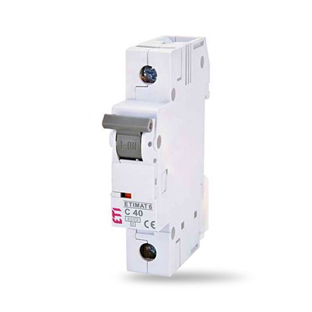 Automatski osigurač ETI 25A C pruža bržu zaštitu u aplikacijama sa induktivnim opterećenjima.