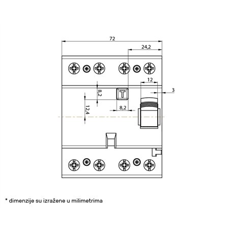 FID SKLOPKA 63/0.5A ETI