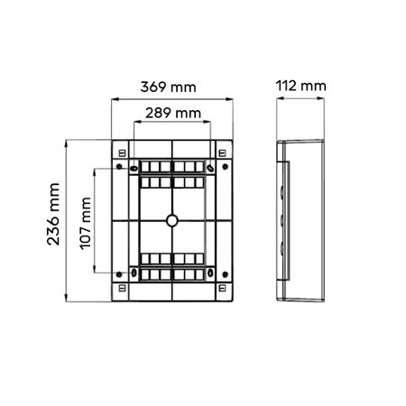 ETI 18 N/Z RAZVODNA TABLA (ECT 1X18PT)