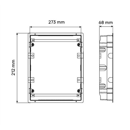 ETI 12 U/Z RAZVODNA TABLA (ECM12PT)