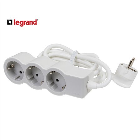 Legrand produžni kabl - blok (razvodnik) sa tri utičnice
