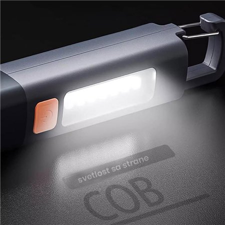 Punjiva baterijska LED ručna lampa snage 4W.