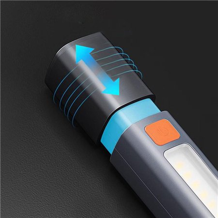 Punjiva baterijska LED ručna lampa snage 4W.