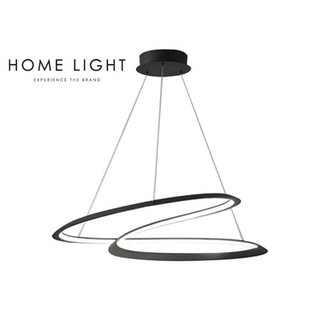 Moderna i savremena LED visilica crne boje