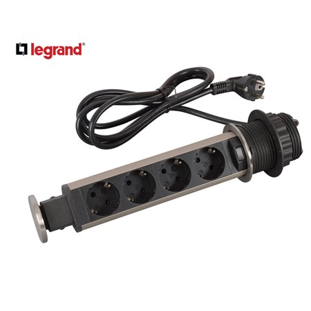 LG 654976 STUBIĆ 60 4X2P+E 2M (CRNA)