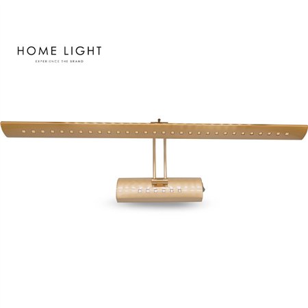 Zidna LED lampa u boji mesinga snage 7W