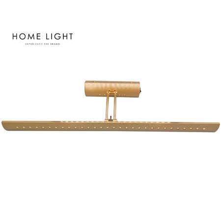 Zidna LED lampa u boji mesinga snage 7W