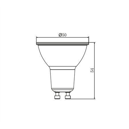 DAWN LED sijalica GU10
