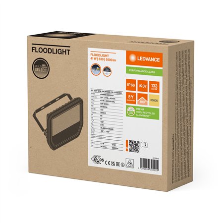 LEDVANCE LED REFLEKTOR FL50 P 41W/27W 4000K SY100 BK