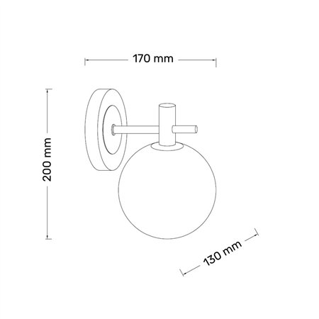 Savršena zidna lampa za stvaranje intimne atmosfere u prostorijama sa modernim enterijerom.