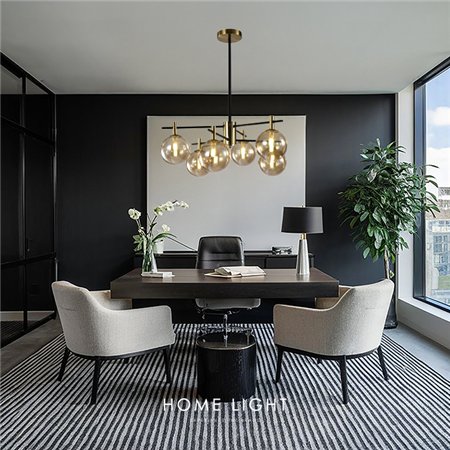 TALIA 4 LUSTER 6*G9 CRNA/BAKAR