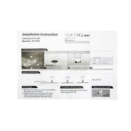 LED spoljna RGB lampa sa integrisanim LED diodama