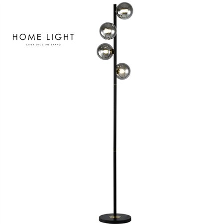 Podna lampa sa 4xG9 sijalice u crnoj i bakarnoj boji