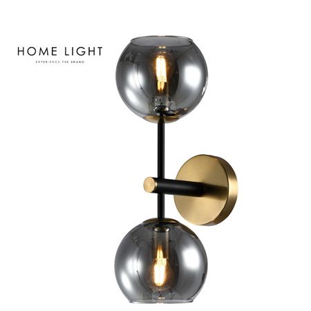 Zidna lampa sa 2 E14 sijalice