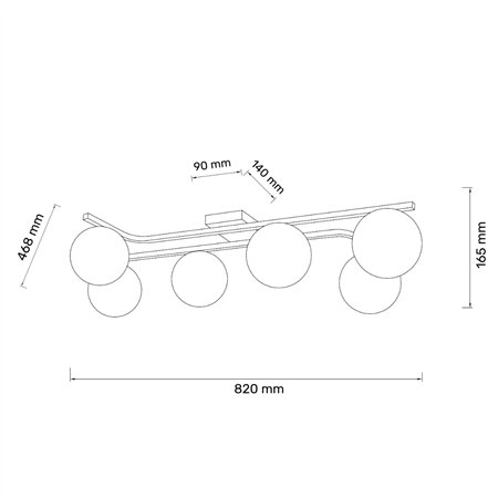Luster sa 6xG9 sijalica