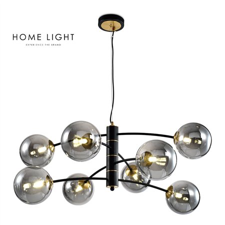 TALIA 51 LUSTER 8*G9 CRNA/BAKAR