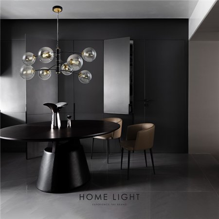 TALIA 51 LUSTER 8*G9 CRNA/BAKAR