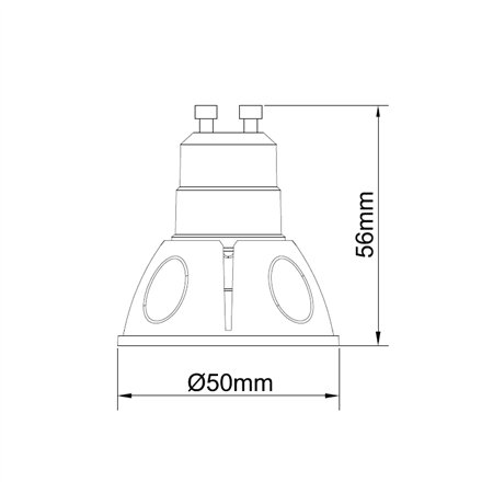 Dimabilna LED sijalica GU10 DIM sa snagom od 6.5W