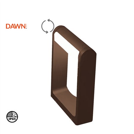 DAWN LED SVETILJKA 0230-300 STUBNA 12W 3000K IP65 CORTEN