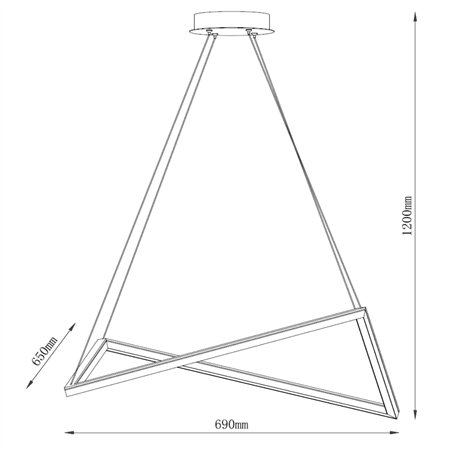 LED luster snage 40W LED