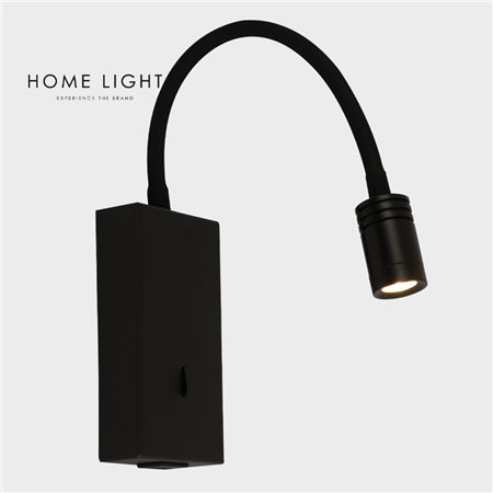 Minimalistička zidna LED lampa sa 3W snage pruža usmereno svetlo