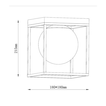 TALIA 71 PLAFONJERA 1XE14 CRNA/ZLATO