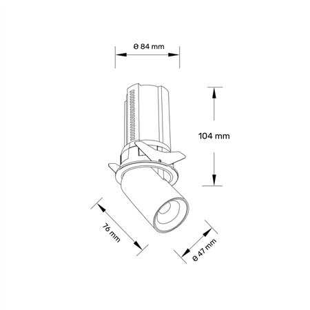 emituje toplo belo svetlo od 3000K