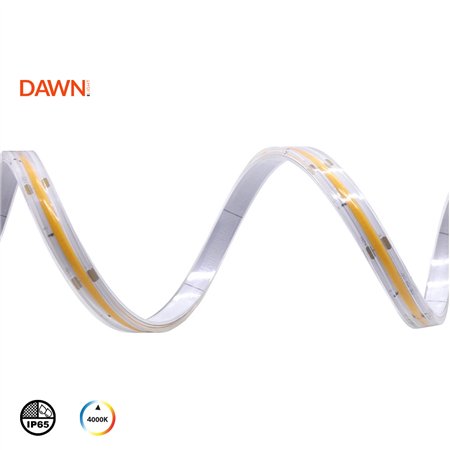 DAWN LED TRAKA 24V 9.6W/m 4000K IP65 (HL COB NW, 5met, 8mm)