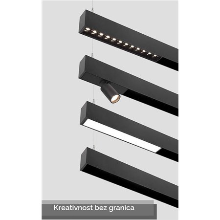 MAGNETIC SVETILJKA LED01-20W 3000K 120° 48V DC NEW