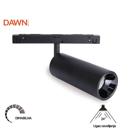 Magnetic šinski reflektor snage 20W