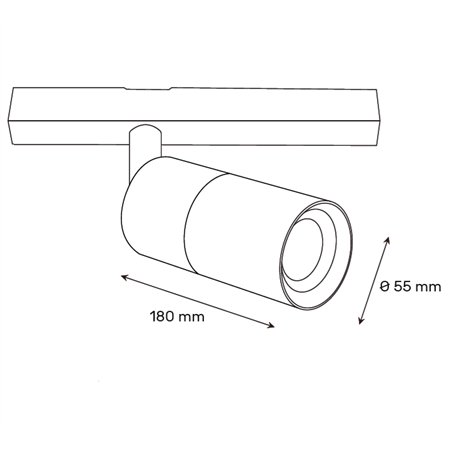 MAGNETIC REFLEKTOR LED11-20W 3000K 24° 48V DC NEW