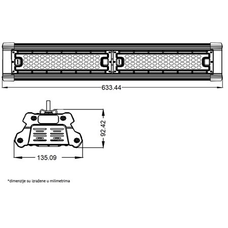 LED SVETILJKA BR-HBL100W-03