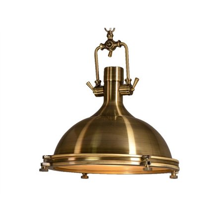 Rustik visilica koja dominira u prostoru.