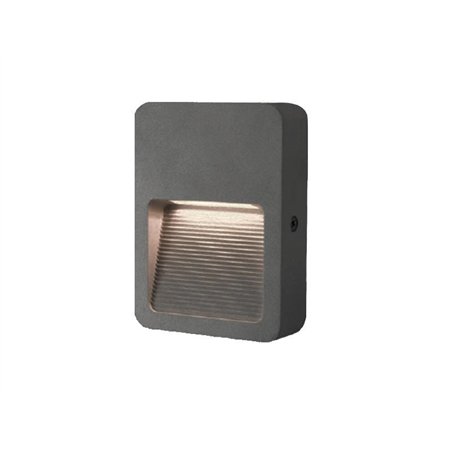 LED SVETILJKA 1321 SIVA SPOLJNA ZIDNA IP65