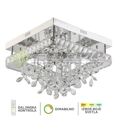 LED plafonska lampa KP6015-72C