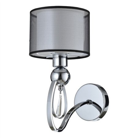 Zidna lampa F7111-1Z CH+BK