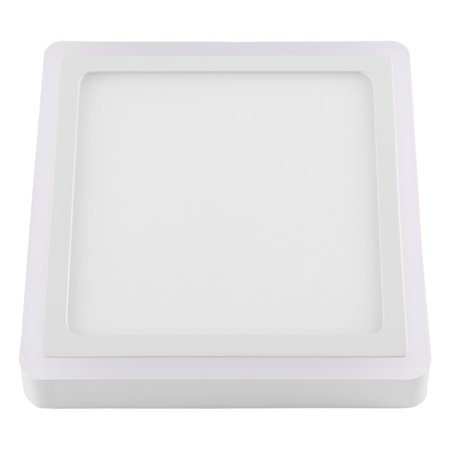 LED panel nadgradni LPD-08-24S WH+WW